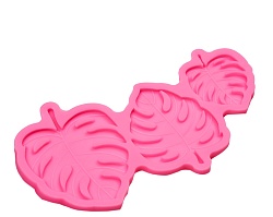 Молд силиконовый "Тропические листья" 16,6 см*9,5 см*1 см