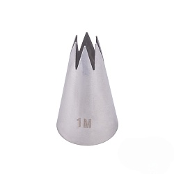 Насадка кондитерская "Открытая звезда" 6 лучей №1М